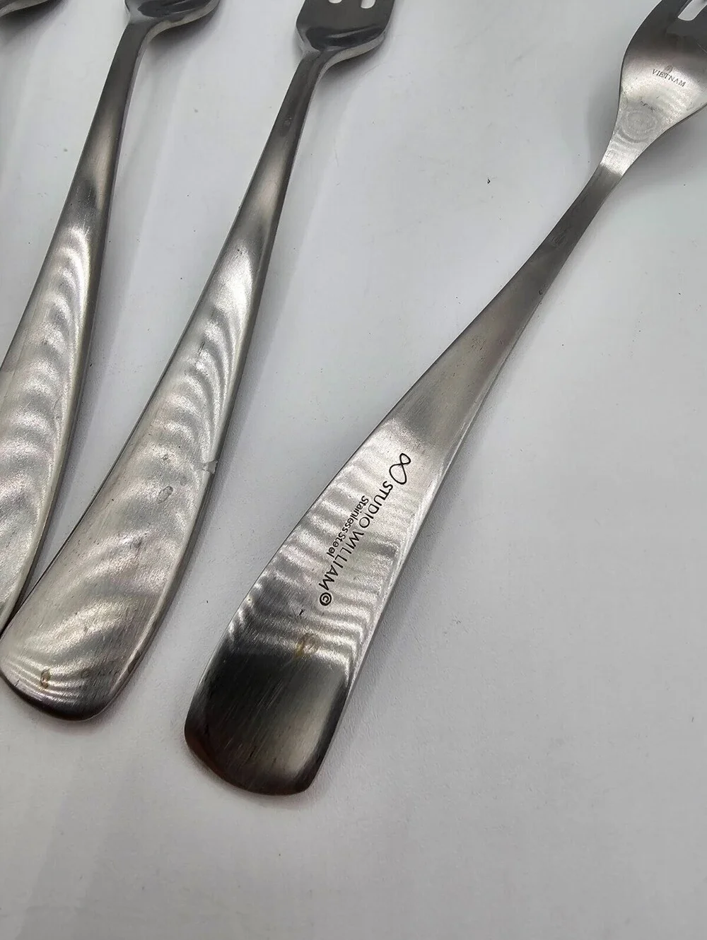 Studio William Boabab flatware matte handle replacement Dinner Forks Set of 4